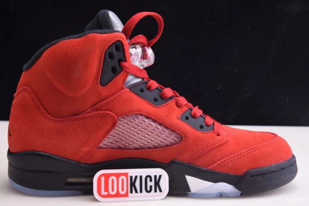 Cheap Bulls Raging Jordan Retro Red 5 (2021) DD0587-600 0725